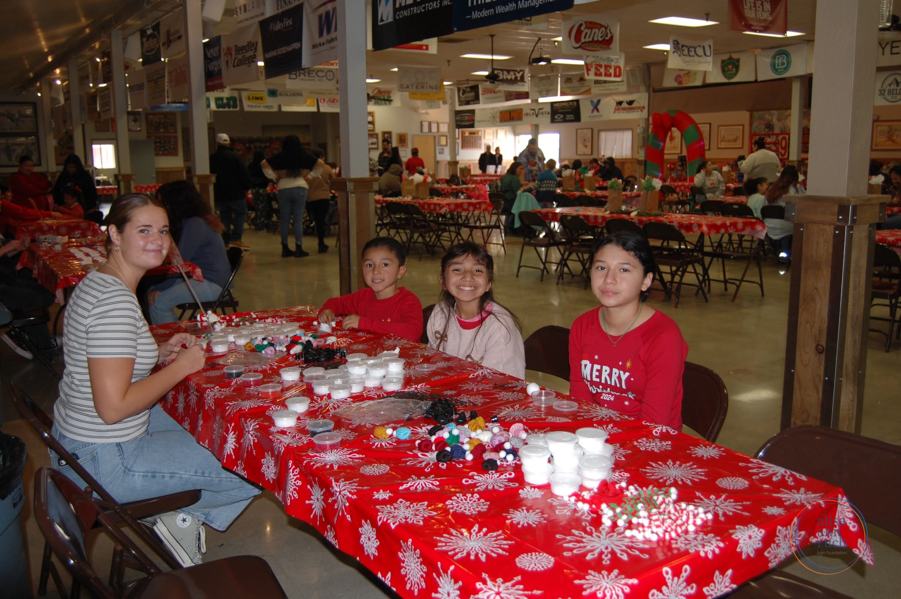 Cookie Decorating, Bike Raffle, and Santa