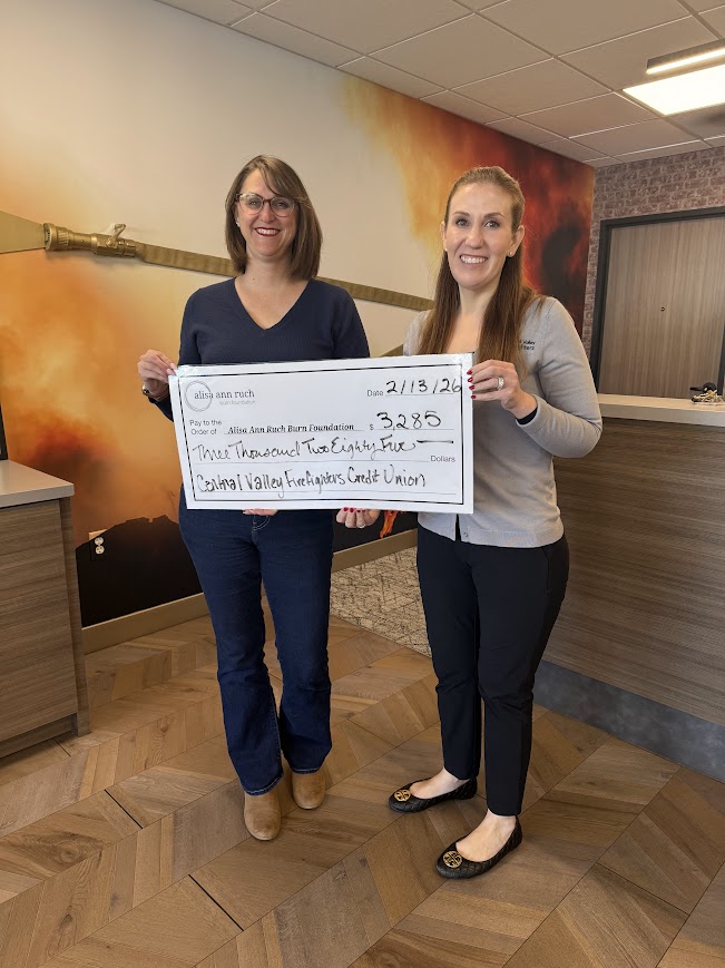 Celebrating with the Central Valley Firefighters Credit Union