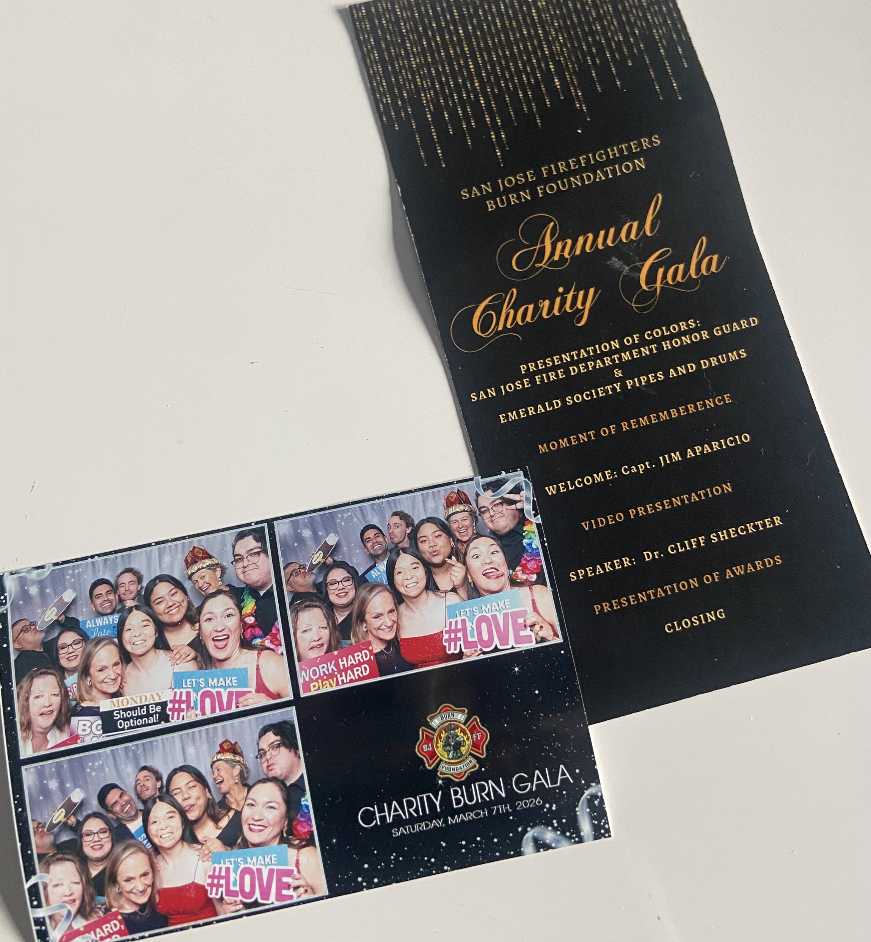 Celebrating with San Jose Firefighters