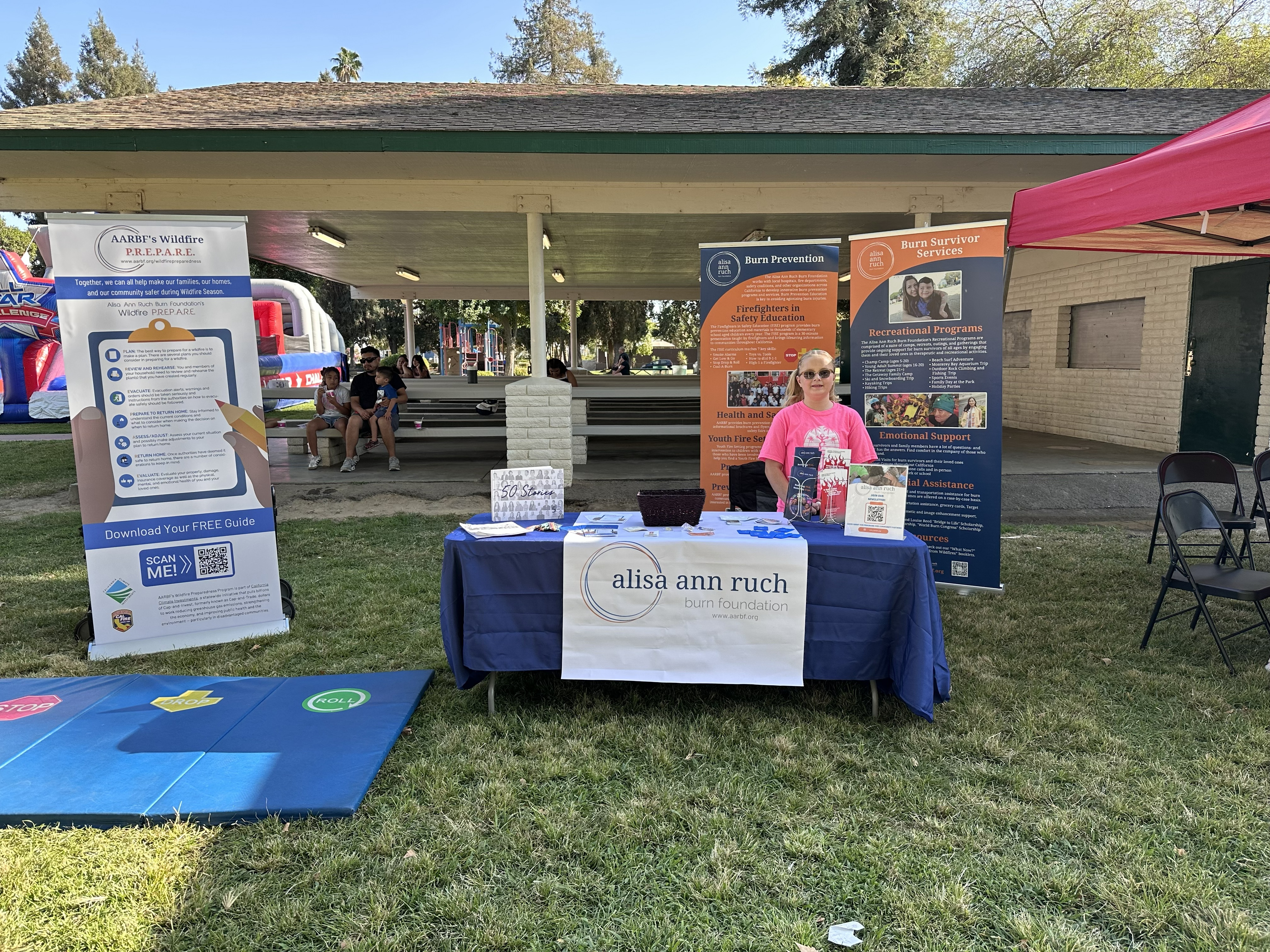 Teaching Fire and Burn Safety in Sanger